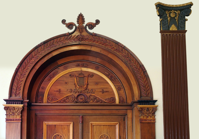 827977 Interieur van het pand Drift 21 te Utrecht (voormalige bankierswoning van Kol, tegenwoordig onderdeel van de ...